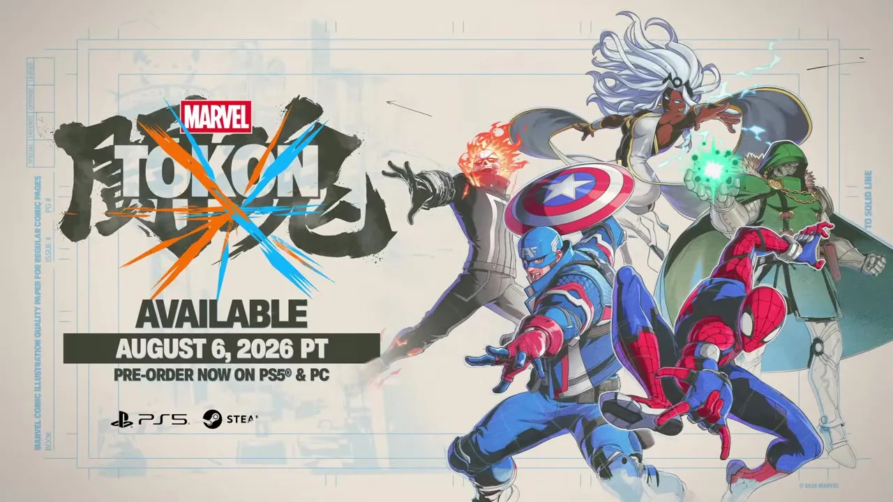 Three MARVEL Tōkon edition boxes displayed side by side — Standard, Deluxe, and Ultimate — against a cosmic gradient background.