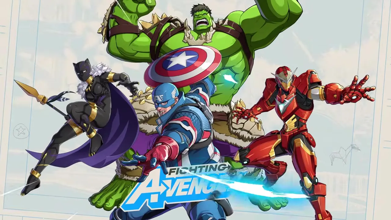 A split-screen montage showing key moments from the MARVEL Tōkon State of Play segment, with Doctor Doom and Spider-Man facing off.